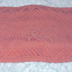 NWT LA Hearts Crochet Swimwear Top